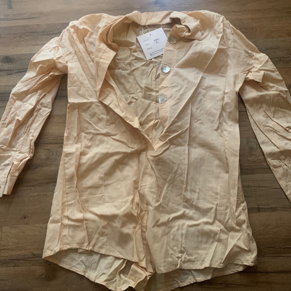 Long sleeve v-neck romper PRINCESS POLLY